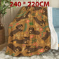 Cute Dachshund Pattern Blanket