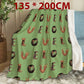 Cute Dachshund Pattern Blanket