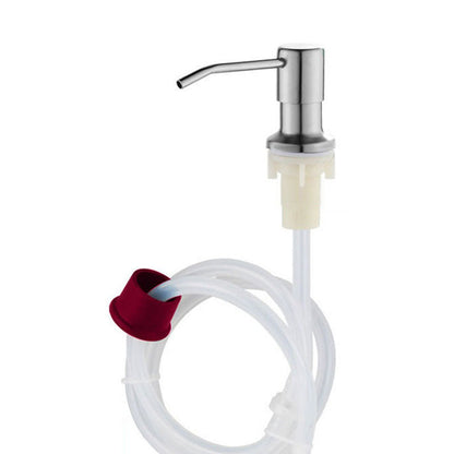 ✨💕Dish Soap Dispenser for Kitchen Sink, Countertop Sink Soap Dispenser Water Pump with 39” No-Spill Extension Tube Kit Design for Kitchen Bathroom