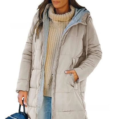 💥Warm Winter Sale 40% OFF!💥Solid Color Hooded Slim Fit Jacket