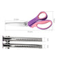⏳LAST DAY SALE ONLY ￡8.99!!🧵Cut Through Layers Without Hand Strain – Premium Stainless Steel Pinking Shears. Ergonomic Soft-Grip. Free UK Delivery