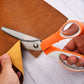 ⏳LAST DAY SALE ONLY ￡8.99!!🧵Cut Through Layers Without Hand Strain – Premium Stainless Steel Pinking Shears. Ergonomic Soft-Grip. Free UK Delivery