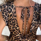 🎁2026 New Arrivals 50% OFF💥Women’s Leopard Print Wide-Leg Jumpsuit
