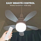 🏆LAST DAY SALE 49% OFF🔥SmartBreez™ LED Ceiling Fan Light – 20.5” Ultra-Quiet with Remote 🎯 | E27 + FREE B22 Adapter 🔌 | For Bedroom 😴, Kitchen 👩‍🍳 & Garage 🛠️ – UK Ready! 🇬🇧