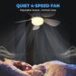 🏆LAST DAY SALE 49% OFF🔥SmartBreez™ LED Ceiling Fan Light – 20.5” Ultra-Quiet with Remote 🎯 | E27 + FREE B22 Adapter 🔌 | For Bedroom 😴, Kitchen 👩‍🍳 & Garage 🛠️ – UK Ready! 🇬🇧