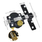 🔒 LIMITED-TIME 50% OFF! ✨ Heavy-Duty Long Throw Gate Lock – Dual-Sided Key, 5 Keys Included 🏡