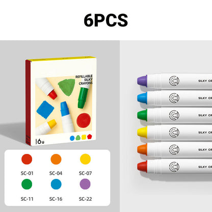 ⚡HOT SALE 50% OFF⚡50K+ SOLD!👍🏻Washable Quick Drying Non-Toxic Oil Pastels Set