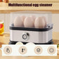 💥2026 HOT SALE💞50K+ SOLD! ✨ 50% OFF!💥Multifunctional Egg Steamer with Clear Lid