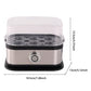 💥2026 HOT SALE💞50K+ SOLD! ✨ 50% OFF!💥Multifunctional Egg Steamer with Clear Lid