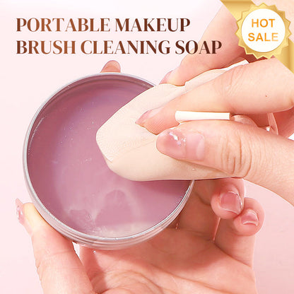 🥳2026 HOT SALE🥳💞50K+ SOLD! 💄✨ 50% OFF!💥Portable Makeup Brush Cleaning Soap