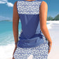 💗LAST DAY SPECIAL PRICE!!- Miraclesuit Women's Tummy Control Tankini Set with Built-In Bra – Flattering Boho Swimwear with Shorts🔥GB