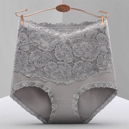 ⚡50K+ SOLD!⚡Women's Sexy Lace High-Waist Cotton Panties