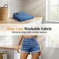🔥Limited Hot Sales - 65% OFF😍Women's High-Rise Cuffed Denim Shorts
