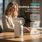 💨 Mini Handheld Fan with LED Display|  🧊6 speeds, 10.7 hours of cool| Weighs nothing – goes anywhere