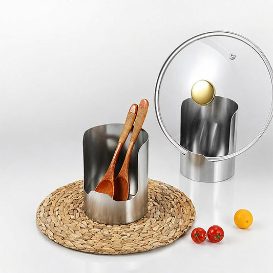🔥LAST DAY SPECIAL PRICE ￡8.99💕🔥50% OFF🍳 Multifunctional Kitchen Utensil Organizer | Heavy-Duty Stainless Steel for Sturdiness · Space-Saving Vertical Design · Easy to Clean and Oil-Resistant