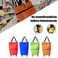 🔥Limited Offer⚡50K+ SOLD!🛍️2-in-1 Convertible shopping tote – hides wheels, holds 20kg, expands with zipper!