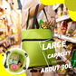🔥Limited Offer⚡50K+ SOLD!🛍️2-in-1 Convertible shopping tote – hides wheels, holds 20kg, expands with zipper!