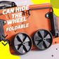 🔥Limited Offer⚡50K+ SOLD!🛍️2-in-1 Convertible shopping tote – hides wheels, holds 20kg, expands with zipper!