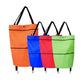 🔥Limited Offer⚡50K+ SOLD!🛍️2-in-1 Convertible shopping tote – hides wheels, holds 20kg, expands with zipper!