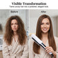 💅 LIMITED TIME 50% OFF! 🌸2-in-1 Hair Straightener and Curler with Negative Ionic Care