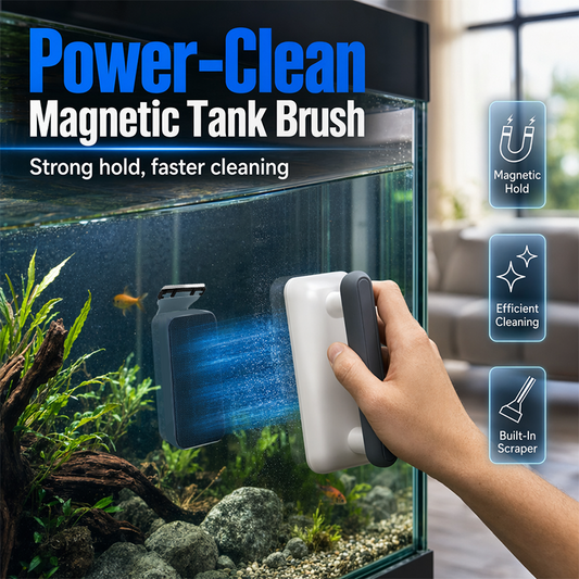 🐠 Tank glass look like a swamp? One pass – spotless. Works on tanks, terrariums, glass.🎉Tanks Cleaner Tool💖