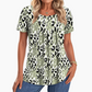 🎨👕 LIMITED TIME 50% OFF! 🌸Printed Round Neck Top – Vibrant print & effortless style – Stand out with ease. ✨