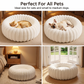 🎉 2026 Sale — Over 52,000 Sold! 🐾 Ultra-Soft Round Calming Cat & Dog Bed – Raised Rim Design 🛌