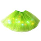 🏆 Last Day 50%OFF!🎁LED Light Up Sequin Tutu Skirt Star Mesh Princess Skirt for Girls and Adults💃