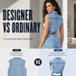 👗👖 LIMITED-TIME 50% OFF! Women’s Sleeveless High-Slit Denim Vest Dress – Irregular Longline Cut, Premium Denim & Bold Layered Style ✨