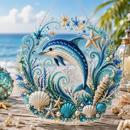 🌞💙Summer Hot Sale– Only ￡9.99‼️🌊DIY Ocean Pearl Painting🌊 – Create Your Own Unique Wall Art with a Beautiful Sea Theme