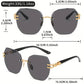 🎁2026 New Arrivals 50% OFF💥Only ￡7.99💕Statement Rimless Sunglasses