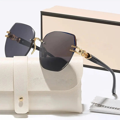 🎁2026 New Arrivals 50% OFF💥Only ￡7.99💕Statement Rimless Sunglasses