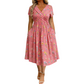 🥳2026 HOT SALE🥳💞50K+ SOLD!🔥🏠 50% OFF! ✨Women's V-Neck Floral Print Dress with Twist Waist