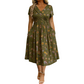 🥳2026 HOT SALE🥳💞50K+ SOLD!🔥🏠 50% OFF! ✨Women's V-Neck Floral Print Dress with Twist Waist