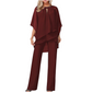💃2026 HOT SALE 50% OFF🌈Women's Elegant Asymmetrical Two-Piece Pant Set