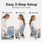 🪑 65% OFF NOW! ✨ Ergonomic memory foam seat cushion with back support – comfortable & supportive for home, office, and car 💺🛡️-Q