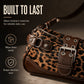 🥳LAST DAY SPECIAL PRICE ￡9.99💞🎁2026 New Arrivals 50% OFF💥Retro Leopard Print Shoulder Bag for Women – Vintage Style Crossbody Handbag with Rivet Accents ✨