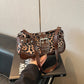 🥳LAST DAY SPECIAL PRICE ￡9.99💞🎁2026 New Arrivals 50% OFF💥Retro Leopard Print Shoulder Bag for Women – Vintage Style Crossbody Handbag with Rivet Accents ✨