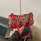 🥳LAST DAY SPECIAL PRICE ￡9.99💞🎁2026 New Arrivals 50% OFF💥Retro Leopard Print Shoulder Bag for Women – Vintage Style Crossbody Handbag with Rivet Accents ✨