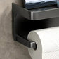 🥳2026 HOT SALE💞50K+ SOLD!💥🧺💨 50% OFF! 💕Wall-Mounted Toilet Paper Holder with Storage Shelf