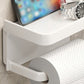 🥳2026 HOT SALE💞50K+ SOLD!💥🧺💨 50% OFF! 💕Wall-Mounted Toilet Paper Holder with Storage Shelf