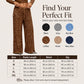 🛍️🍂LAST DAY SALE 70% OFF👍✨Women's Glitter Fashion Adjustable Drawstring Slimming Elastic Waist Straight-Leg Pants-Q