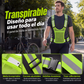 📢📢LAST DAY SALE ONLY￡7.99!!✨50% OFF !! ⏰ 🦺50% OFF NOW! High Visibility Reflective Vest‑Adjustable Breathable Safety Running Gear with Pocket, Lightweight Reflective Safety Vest for Night Running, Cycling, Walking & Road Work