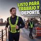 📢📢LAST DAY SALE ONLY￡7.99!!✨50% OFF !! ⏰ 🦺50% OFF NOW! High Visibility Reflective Vest‑Adjustable Breathable Safety Running Gear with Pocket, Lightweight Reflective Safety Vest for Night Running, Cycling, Walking & Road Work