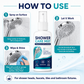 🚿🔥2026 Hot Sale 50% OFF✨Fast-Acting Shower Limescale Remover Spray – Dissolves stubborn mineral deposits & hard water stains. Restores water flow & shine – just spray & wipe! 🧼💪