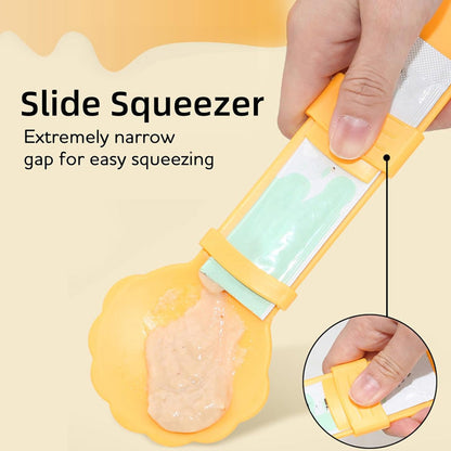 ⏳LAST DAY SALE ONLY ￡6.99!!🔥💞50K+ SOLD! Cat Feeder Spoon –BPA-free, one-hand squeeze & wide spoon. Clean feeding – grab yours! ✅