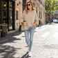 🎁2026 New Arrivals💥Last Day Sale 50% Off💃Women's Loose Fit Wide Sleeve Hoodie Casual Sweatshirt-Q