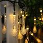 🥳2026 HOT SALE💞50K+ SOLD!💥LIMITED TIME 50% OFF! ⭐Light Up Anywhere Instantly! Solar No-Cord Waterdrop String Lights