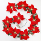 🥳2026 HOT SALE🥳💞50K+ SOLD!🔥🏠 50% OFF! ✨Christmas Poinsettia Flower String Lights
