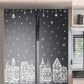 🎅Ready for Christmas!⏳LAST DAY SALE ONLY￡6.99!🎁🎄Christmas Village Window Sticker Set